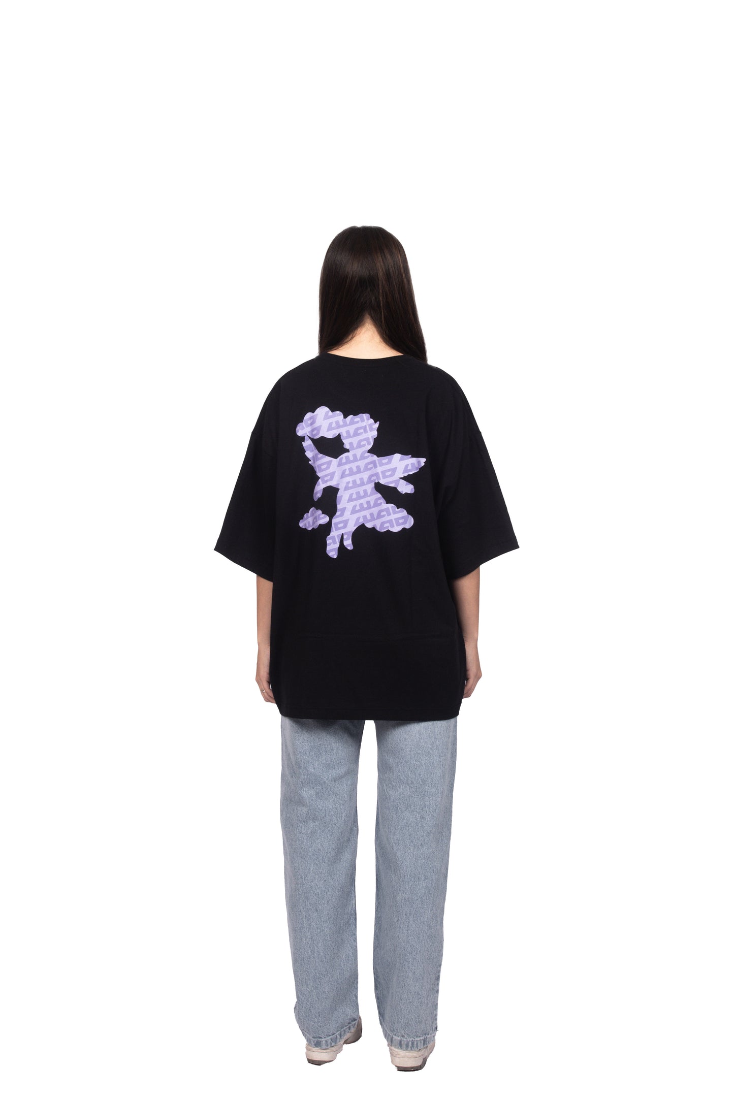 REMERA ANGEL NEGRA