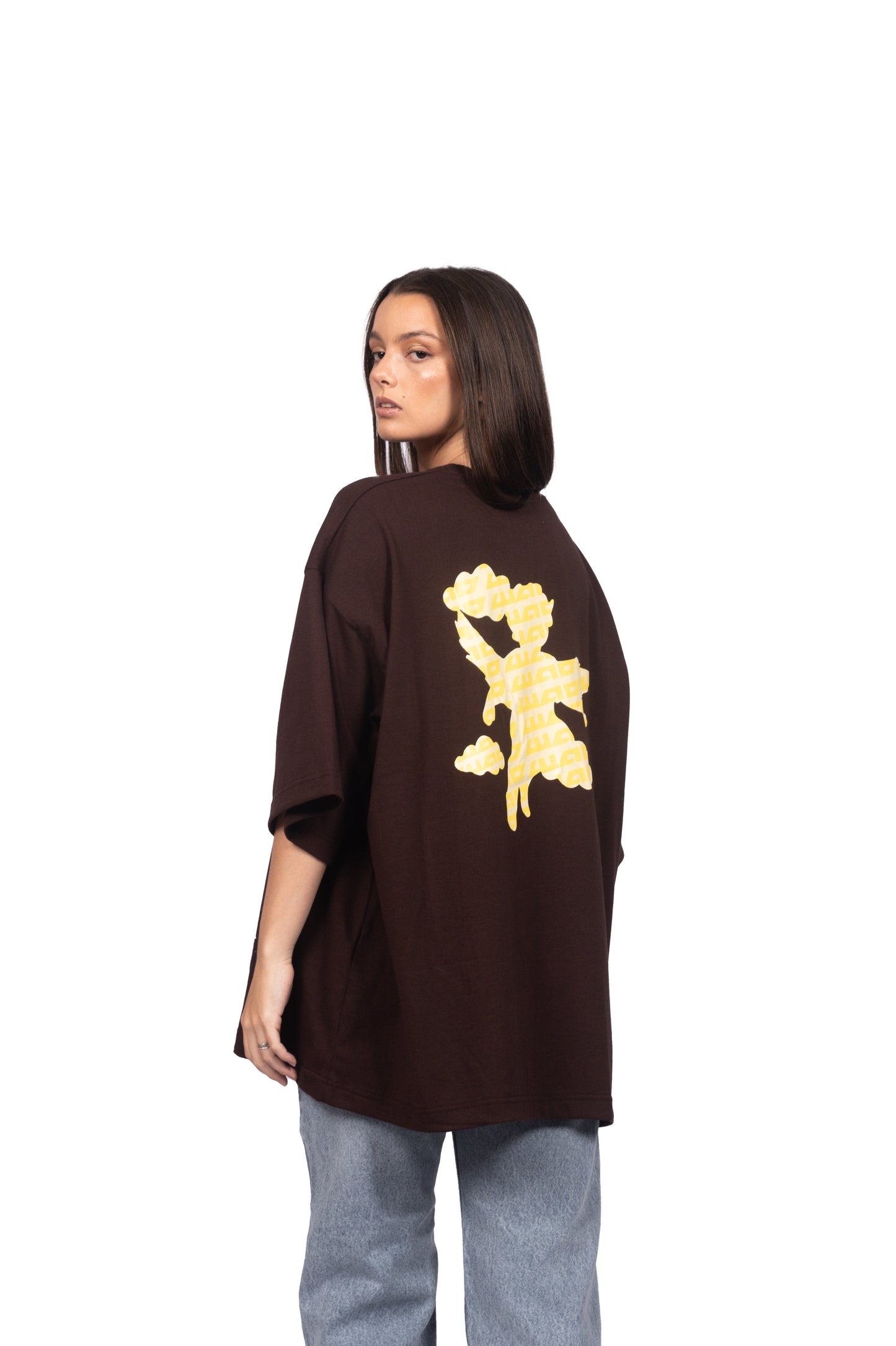 REMERA ANGEL MARRON